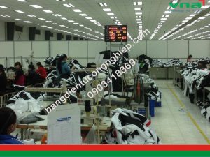 bảng sản lượng ngành may 3