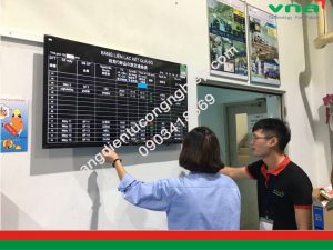 bảng liên lạc kết quả đo 2