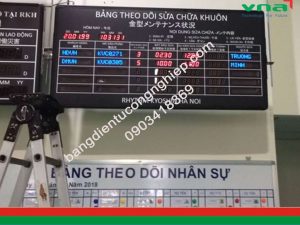 bảng theo dõi sửa chưa khuôn 3