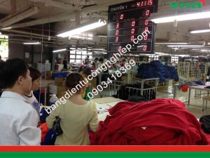 bảng năng suất chuyền may 1