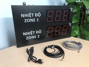 Bảng điện tử hiển thị đo nhiệt độ2 Bảng điện tử hiển thị đo nhiệt độ2