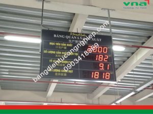 Bảng điện tử quản lý sản xuất
