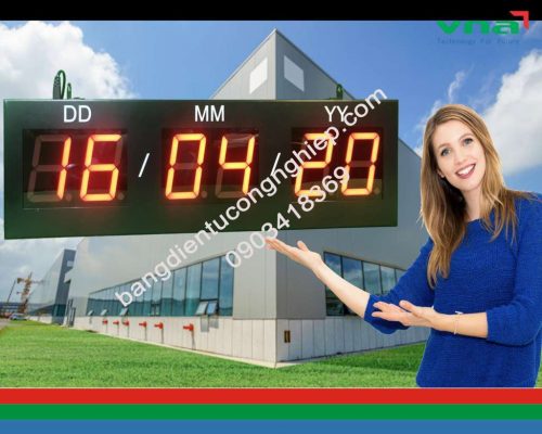 Đồng hồ led công nghiệp
