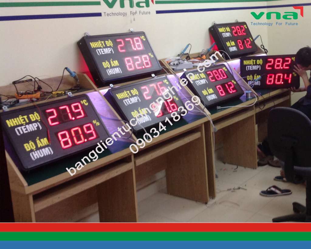 đồng hồ nhiệt độ độ ẩm