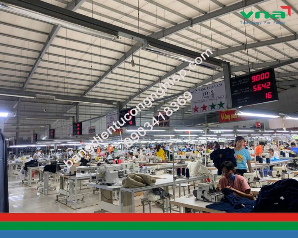 bảng điện tử chuyền may kết nối không dây (6)