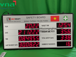 Lắp đặt bảng an toàn lao động tại công ty cổ phàn ứng dụng Minh Hà