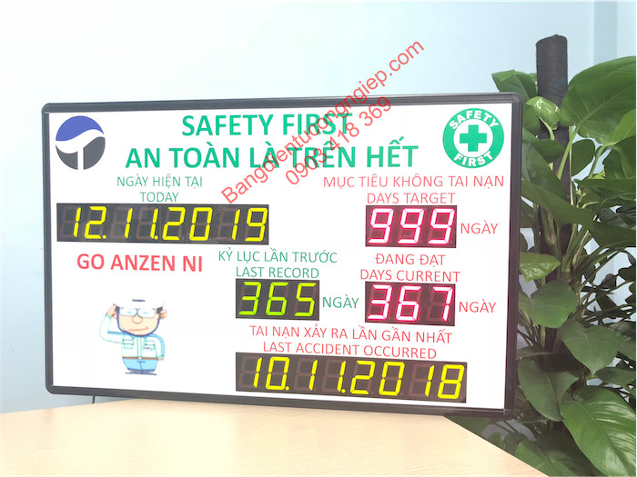 Lợi ích của bảng an toàn lao động