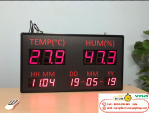 hiển thị đo nhiệt độ