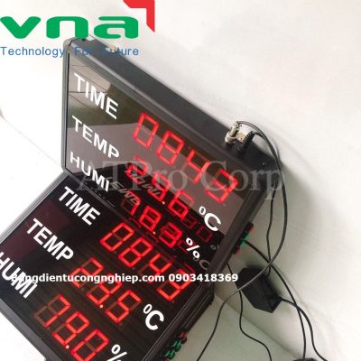 Đồng hồ đo nhiệt độ độ ẩm công nghiệp dễ sử dụng