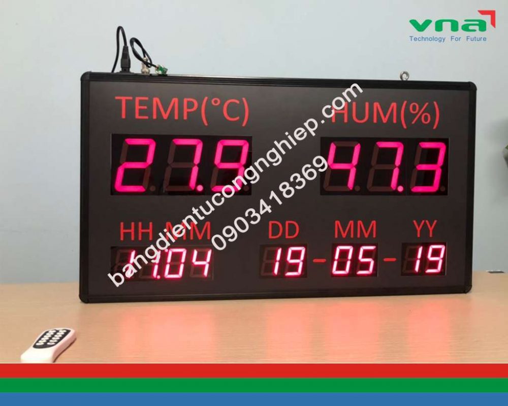 Đồng hồ đo nhiệt độ độ ẩm phổ biến