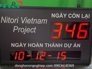 Bảng theo dõi tiến độ dự án - Công ty Shimizu