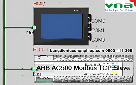 Giao thức Modbus cung cấp tính tương thích cao và linh hoạt.