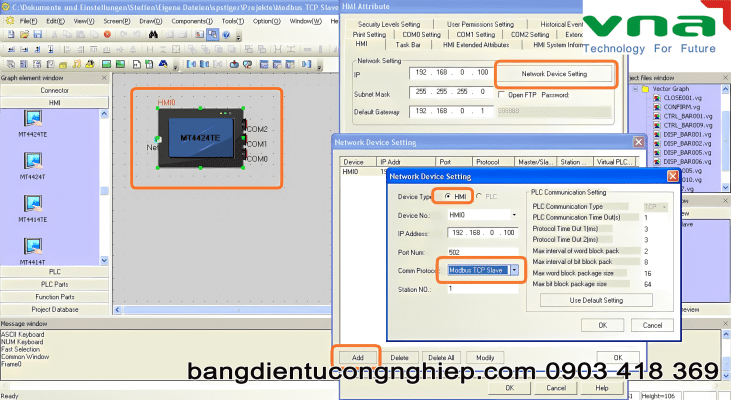 HMI Xinje cung cấp giao diện người dùng thân thiện và trực quan