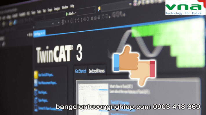 TwinCAT - phần mềm tự động hóa toàn diện của Beckhoff