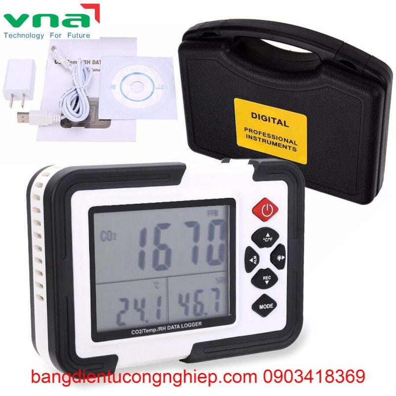 Thiết bị ghi nhiệt độ độ ẩm datalogger trong các ngành công nghiệp