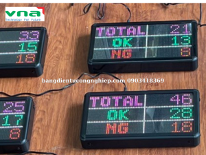 Lưu ý khi lựa chọn bảng điện tử báo sản lượng