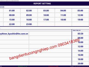 Tính năng vượt trội của phần mềm theo dõi bảng hiệu suất máy dập - CÔNG TY TNHH RHYTHM KYOSHIN HÀ NỘI