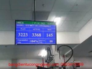 Hệ thống quản lý sản lượng máy dập - Công ty TNHH Honda Lock Việt Nam