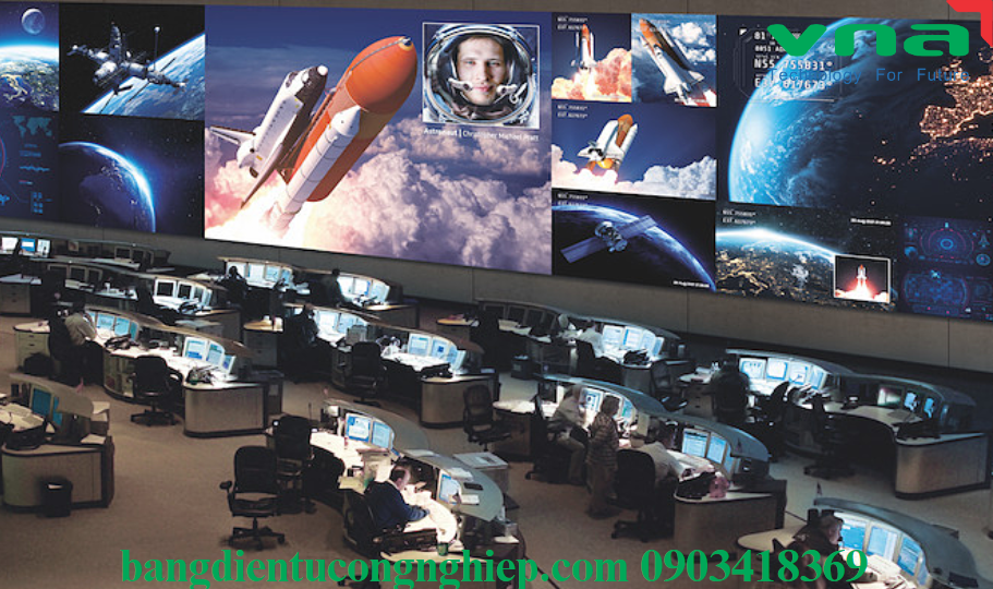 Large monitoring LED screen