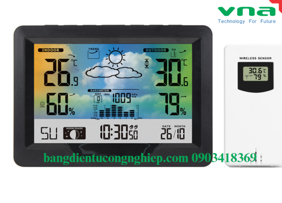 Outdoor weather information display screen - Site Evaluation: