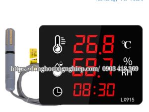 Electronic temperature and humidity meter