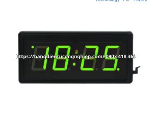 Safe, energy saving large-sized electronic clocks