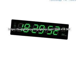 Technical parameters of industrial factory clocks