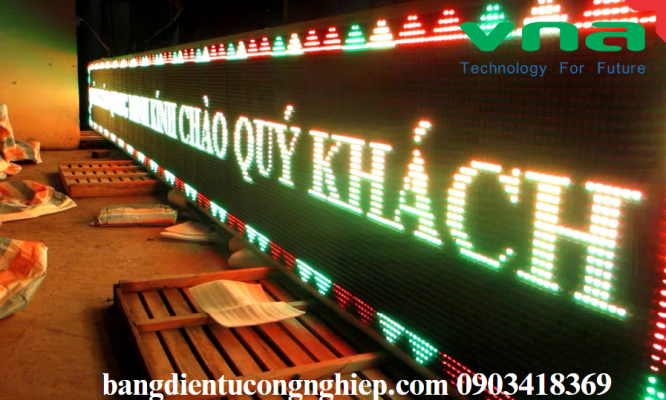 Khung và vỏ bảo vệ - Bảng Led chạy chữ