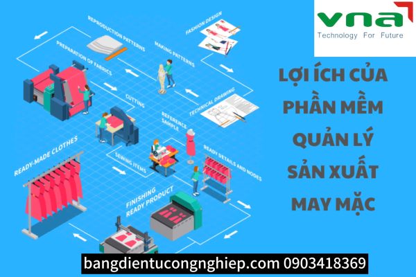 Các tính năng nâng cao của hệ thống quản lý sản xuất ngành may