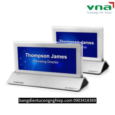 Cấu tạo của bảng chức danh điện tử có đèn LED