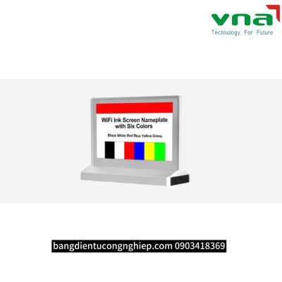 Bảng chức danh điện tử dùng pin sạc