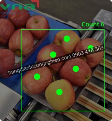Camera AI đếm số lượng sản phẩm