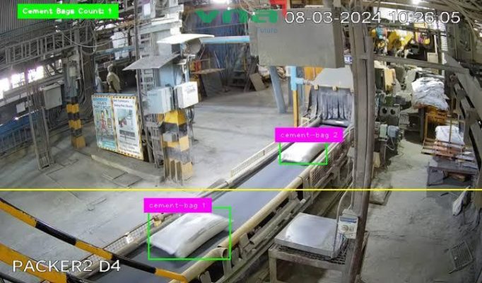 Camera AI đếm bao gạo